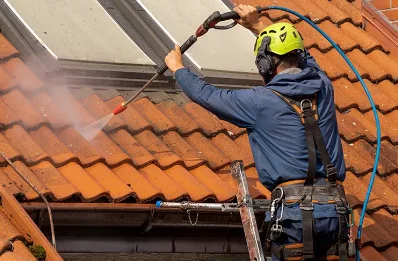 Démoussage et hydrofuge de toiture à Conliège